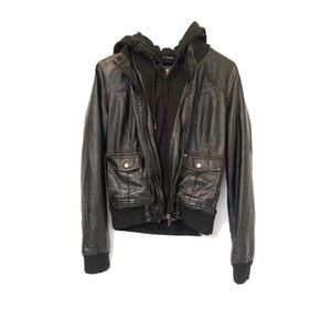 Obey Leather Jacket